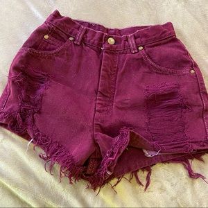 Vintage Levi’s | high-waist cut-off shorts | 24